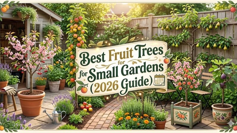 Best Fruit Trees for Small Gardens (2026 Guide)