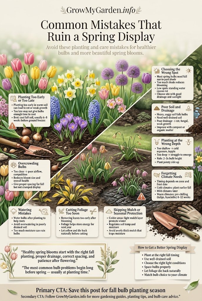 Common Mistakes That Ruin a Spring Display