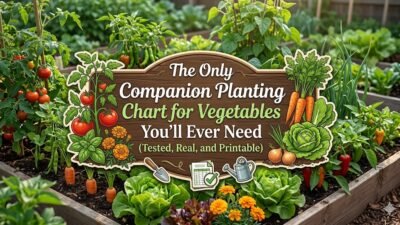 Companion Planting Chart For Vegetables
