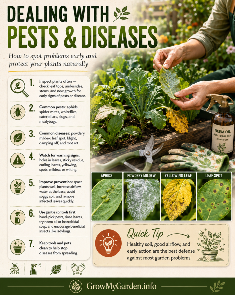 Dealing with Pests and Diseases