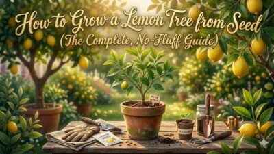 How to Grow a Lemon Tree from Seed