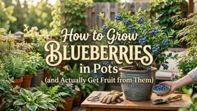 How to Grow Blueberries in Pots