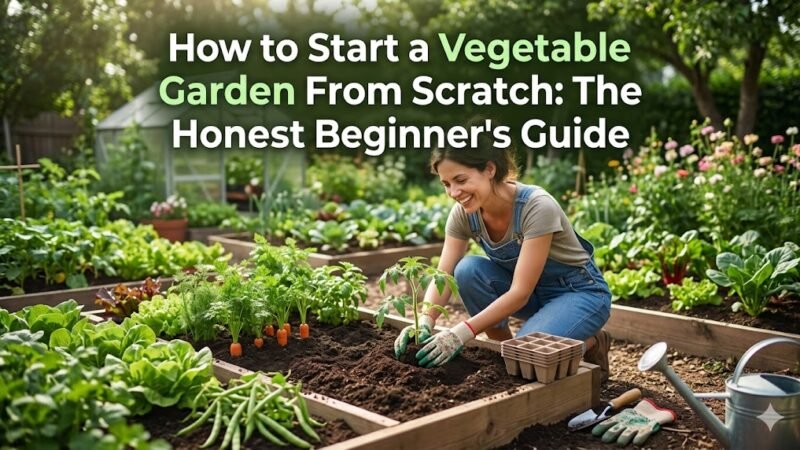 How to Start a Vegetable Garden From Scratch