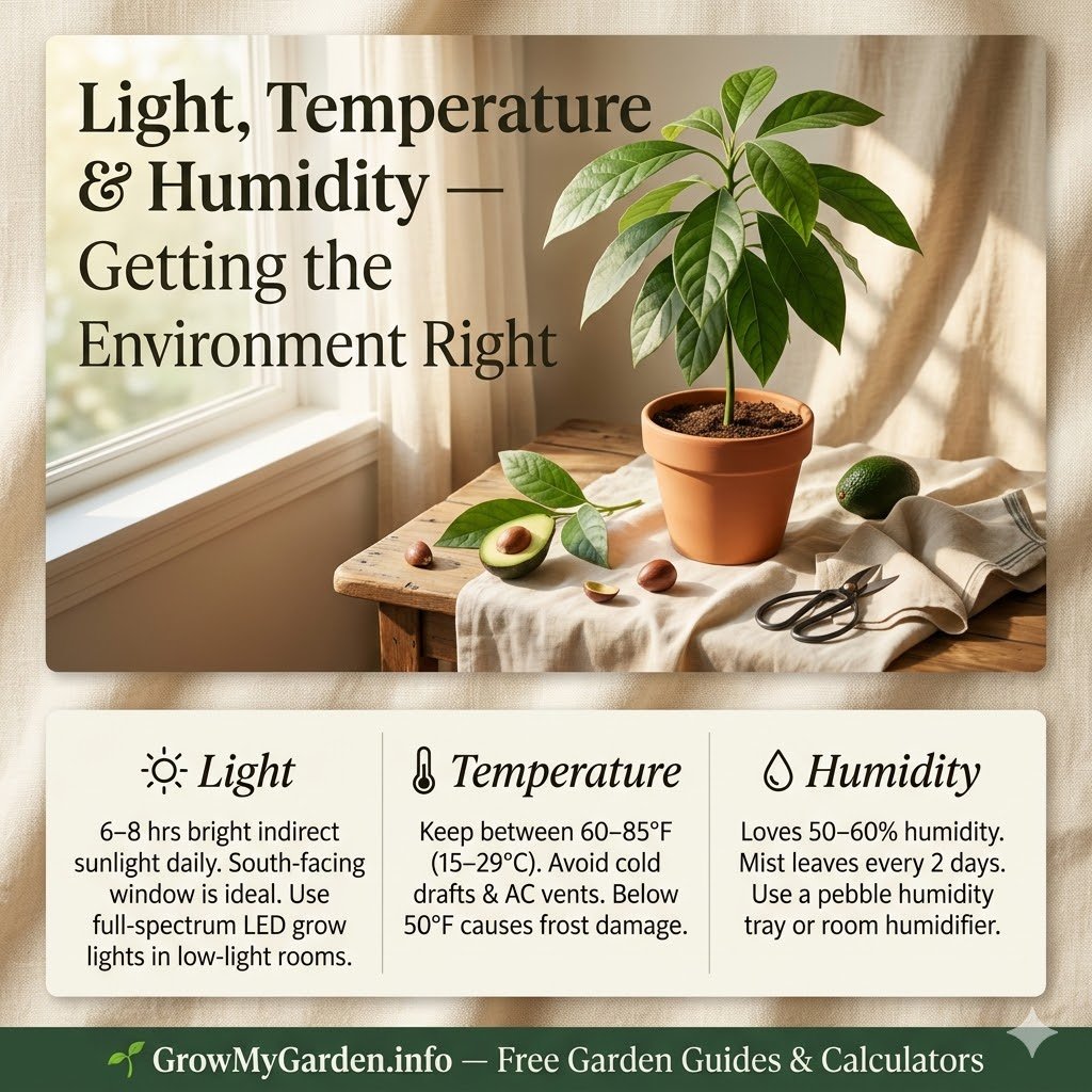 Light, Temperature, and Humidity: Getting the Environment Right
