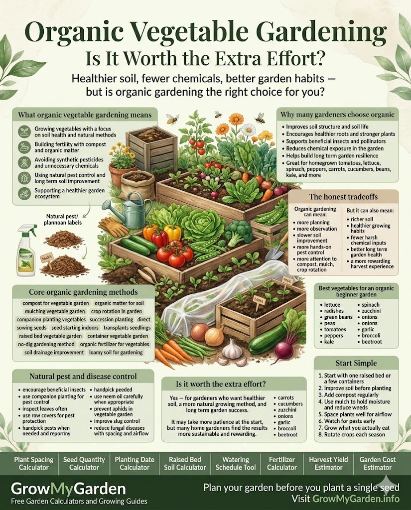 Organic Vegetable Gardening: Is It Worth the Extra Effort?