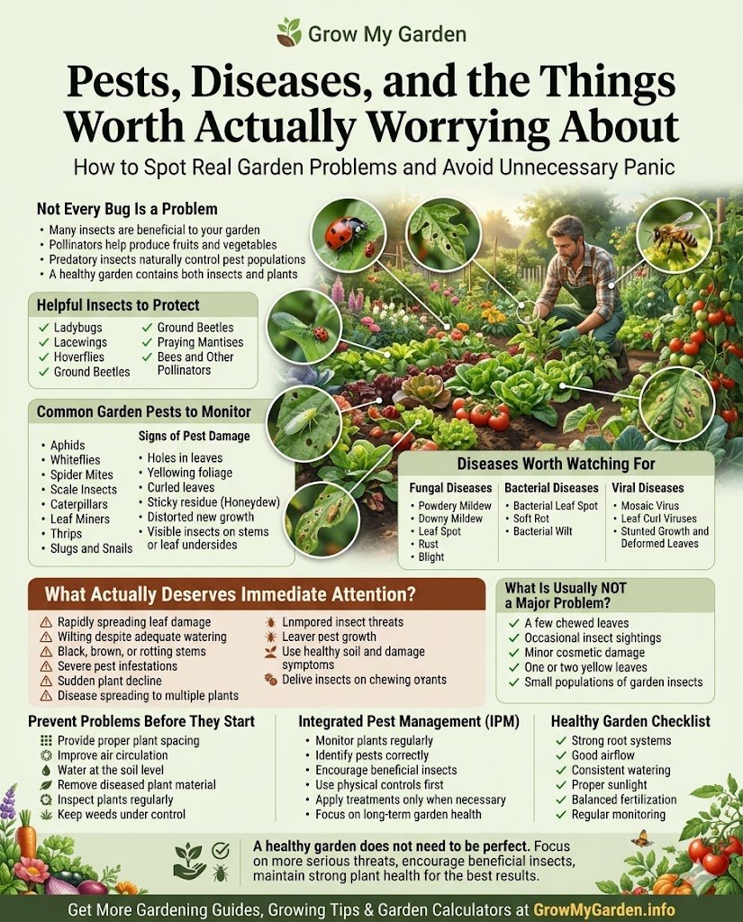 Pests, Diseases, and the Things Worth Actually Worrying About
