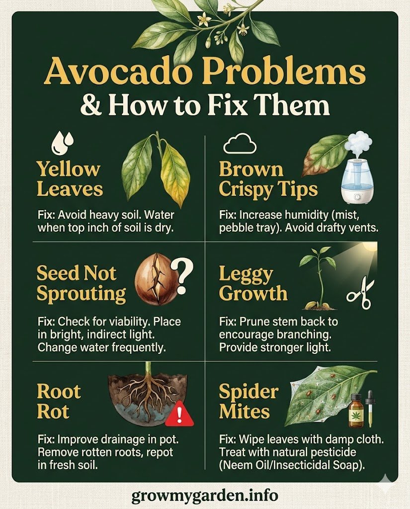 Troubleshooting: Common Avocado Problems and How to Fix Them