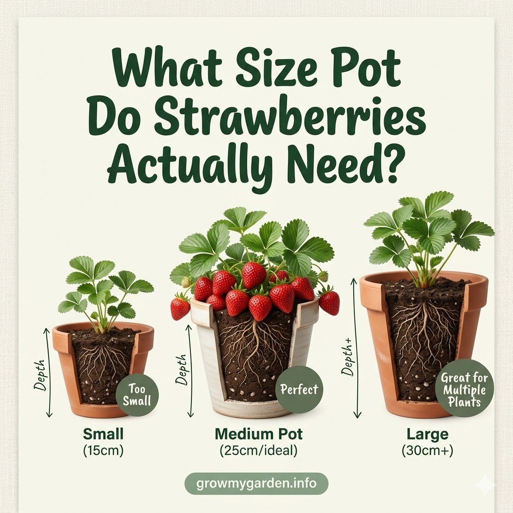 What Size Pot Is Best for Growing Strawberries?
