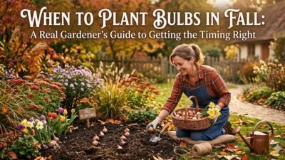 When to Plant Bulbs in Fall