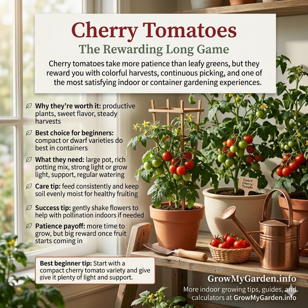 Cherry Tomatoes: The Rewarding Long Game