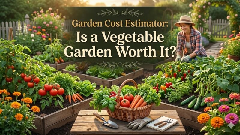 Garden Cost Estimator: Is a Vegetable Garden Worth It?