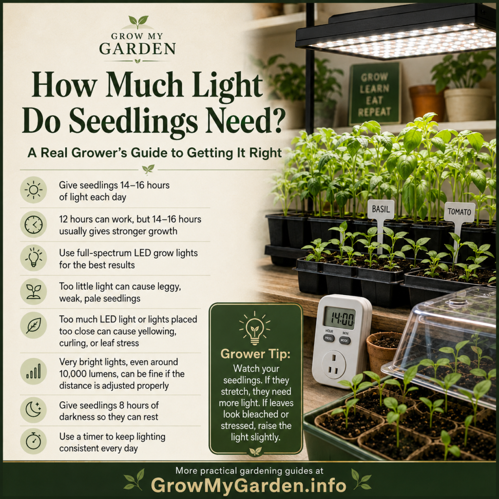 How Much Light Do Seedlings Need? A Real Grower's Guide to Getting It Right