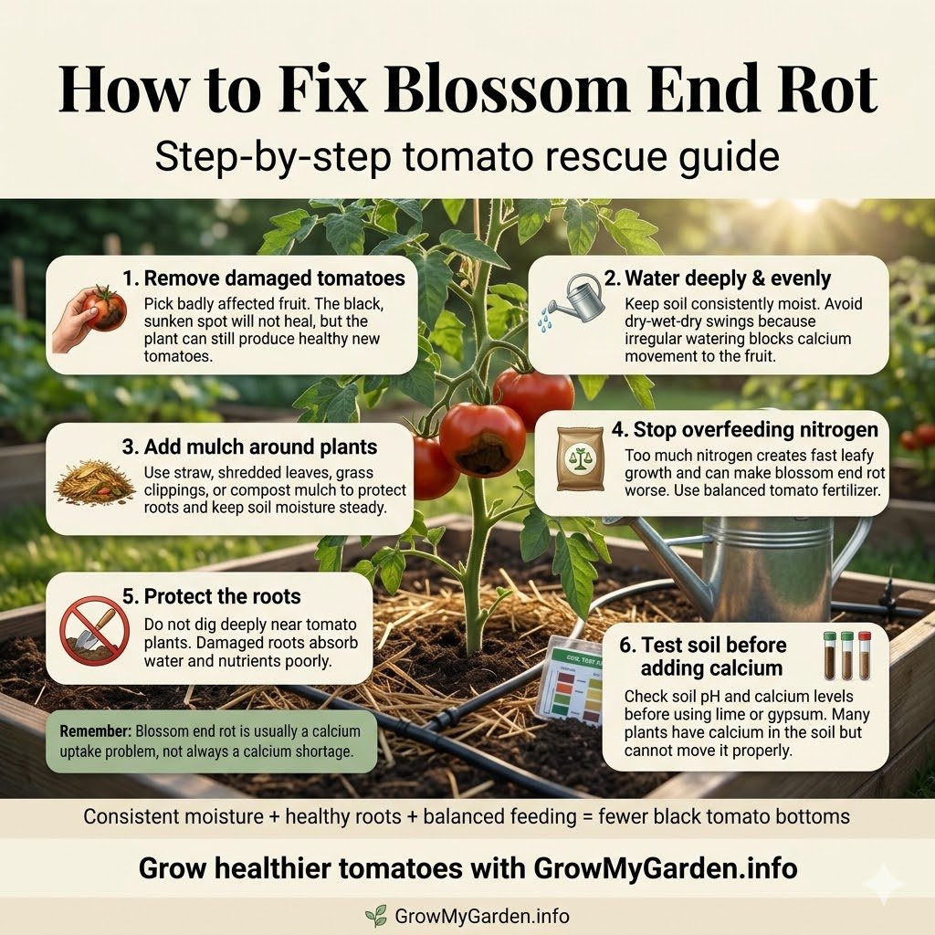 How to Fix Blossom End Rot, Step by Step