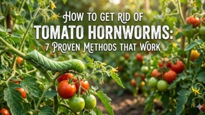 How to Get Rid of Tomato Hornworms: 7 Proven Methods That Work