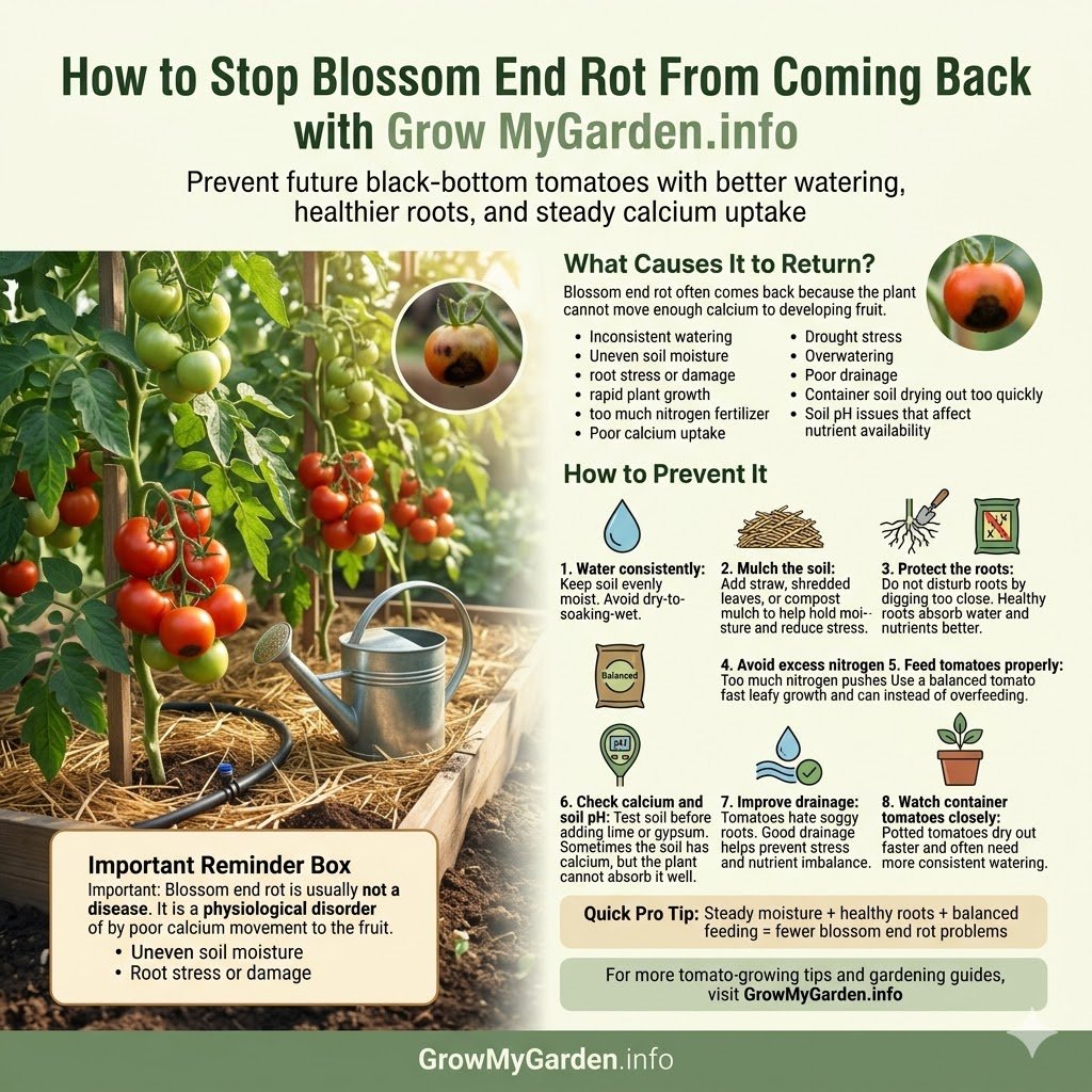 How to Stop Blossom End Rot From Coming Back