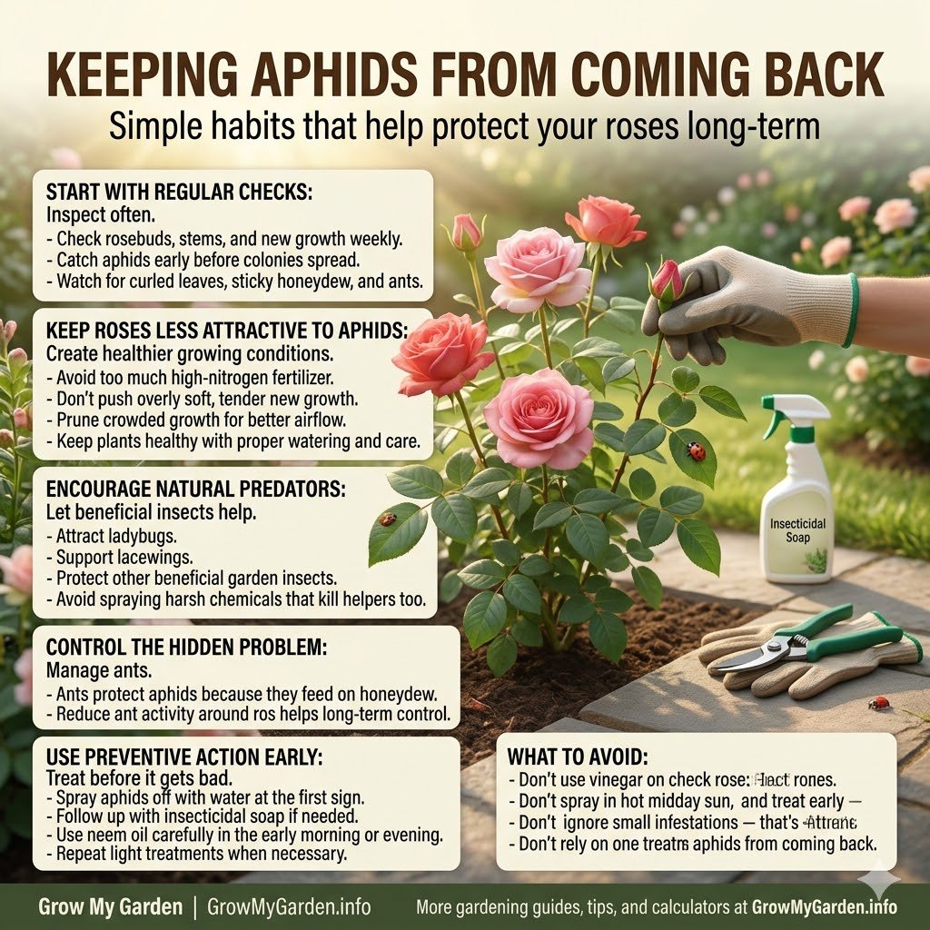 Keeping Aphids From Coming Back