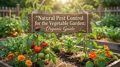 Natural Pest Control for the Vegetable Garden: Organic Guide
