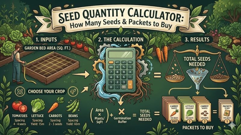 Seed Quantity Calculator: How Many Seeds & Packets to Buy