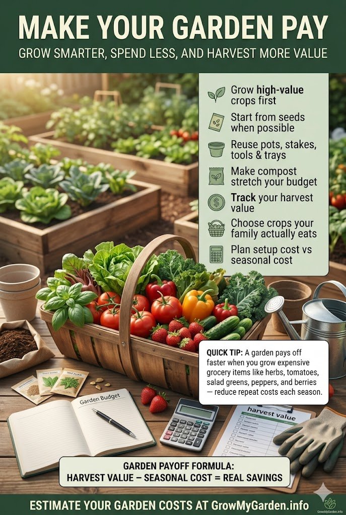 Tips for making your garden pay