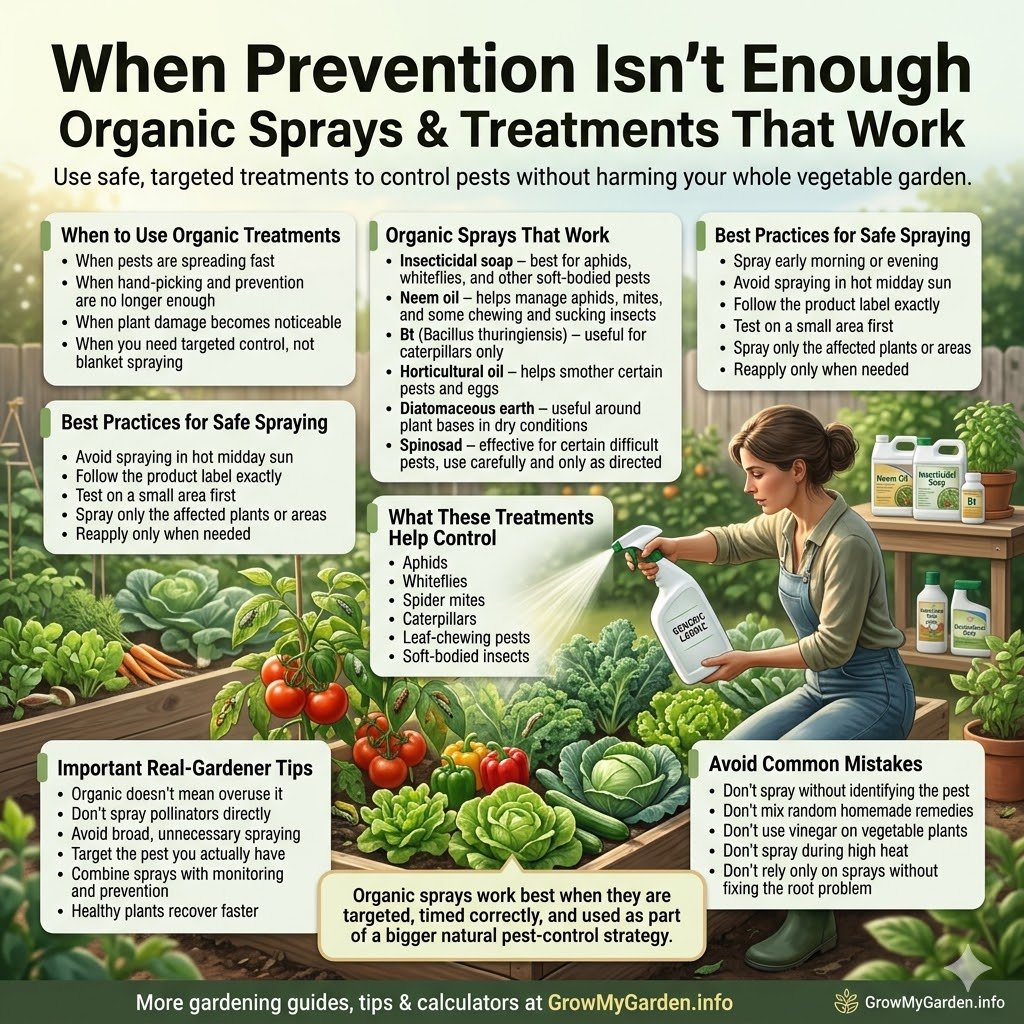 When Prevention Isn't Enough: Organic Sprays and Treatments That Work
