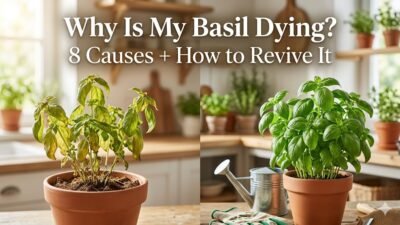 Why Is My Basil Dying? 8 Causes + How to Revive It