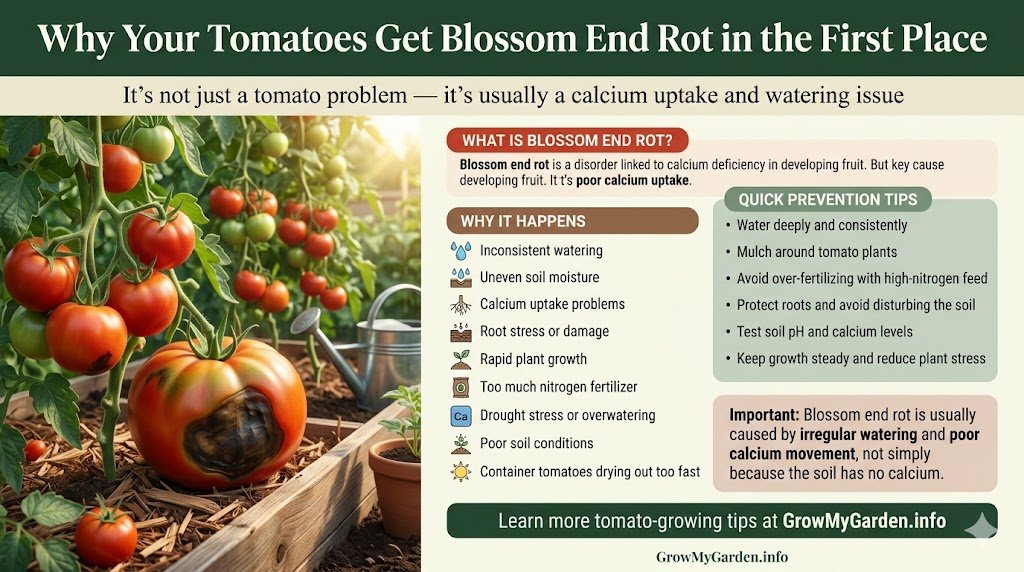 Why Your Tomatoes Get It in the First Place